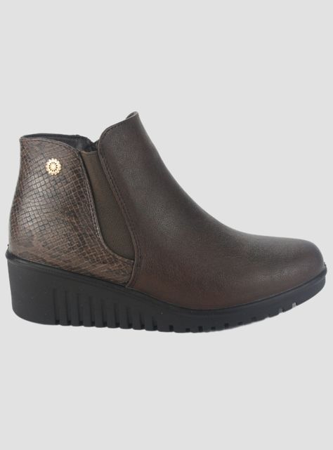 Botin Chalada Mujer Lili-1 café Casual-0