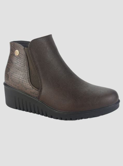 Botin Chalada Mujer Lili-1 café Casual-2