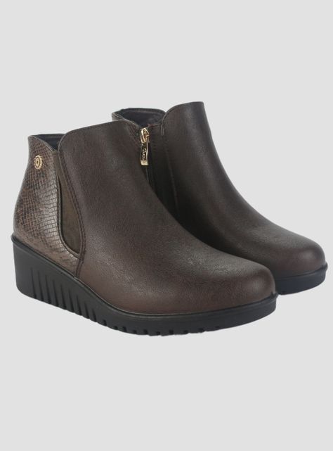Botin Chalada Mujer Lili-1 café Casual-4