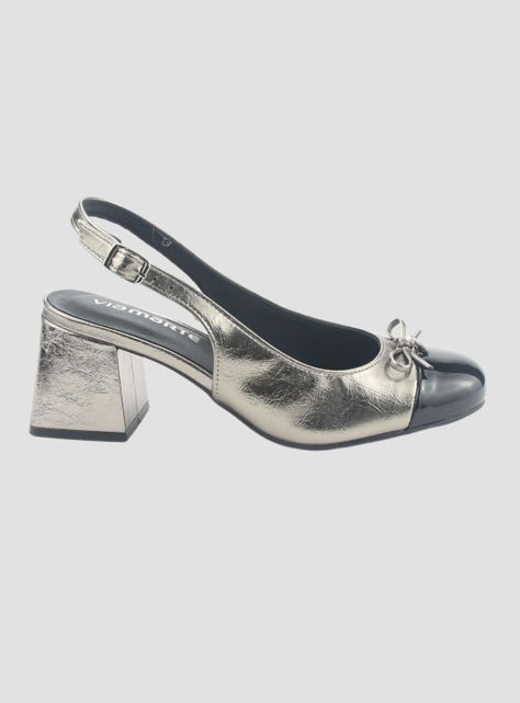 Zapato Via Marte Mujer 067-001-01 Dorado Casual-0