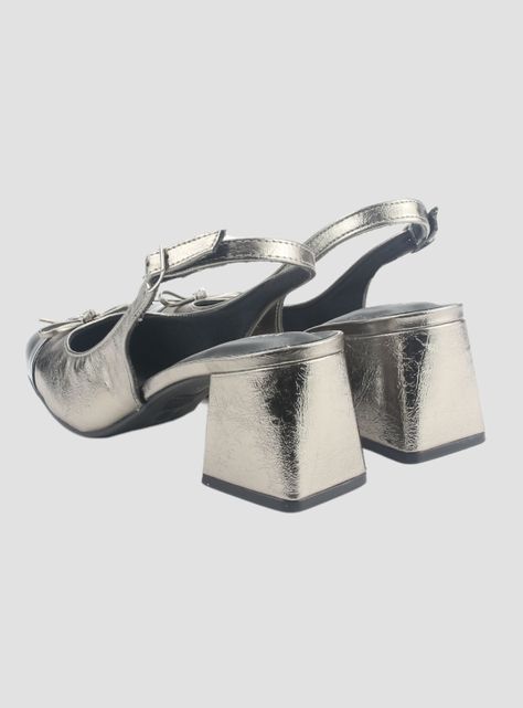 Zapato Via Marte Mujer 067-001-01 Dorado Casual-5