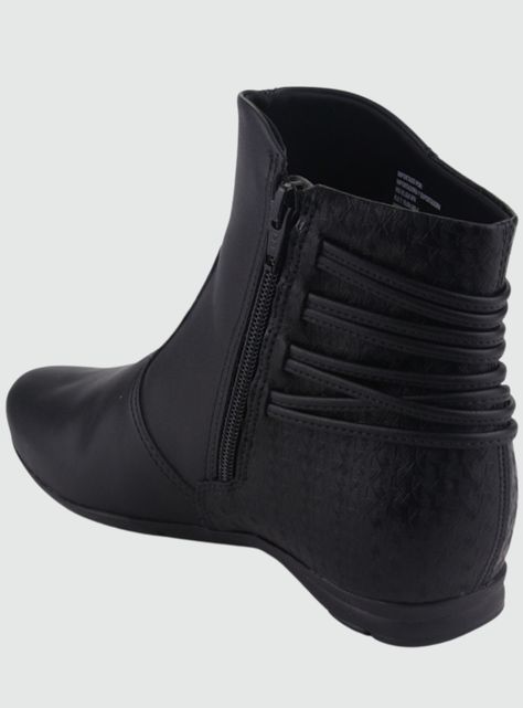 Botin Comfortflex Mujer 2291303 Negro Casual-3