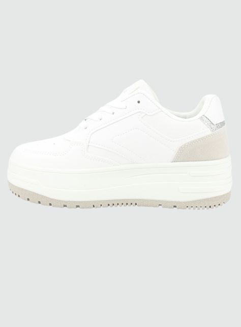 Zapatilla Chalada Mujer Mitsu-2 Blanco Urbano-1
