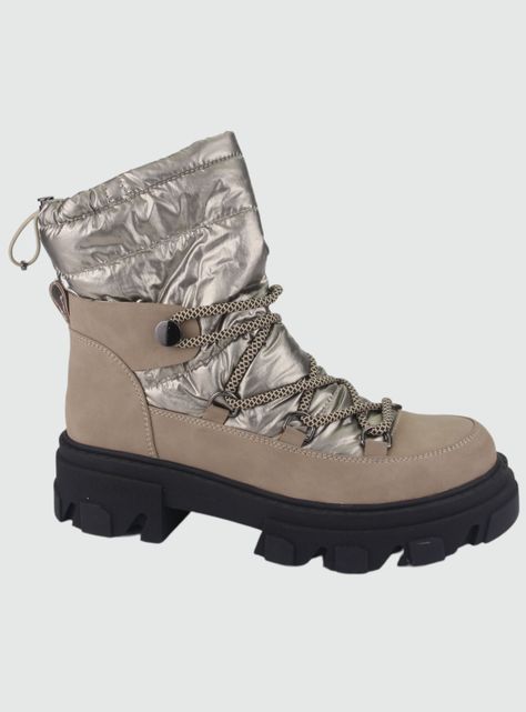 Botin Chalada Mujer Karl-9 Taupe Moda-0