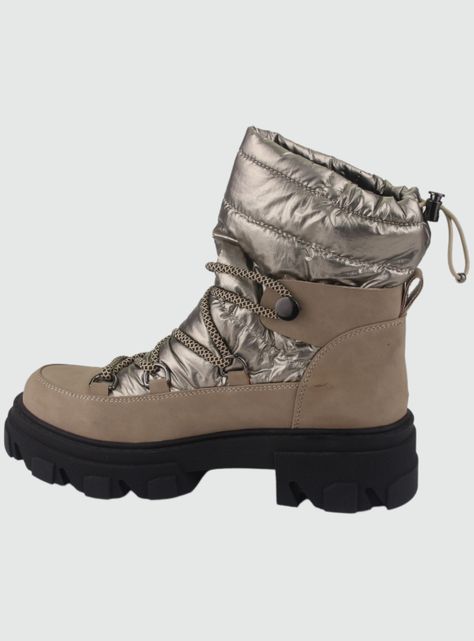 Botin Chalada Mujer Karl-9 Taupe Moda-1