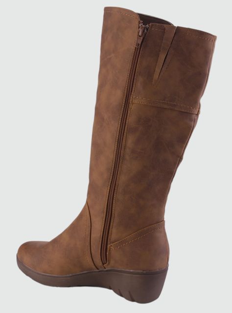 Bota Chalada Mujer Tanda-5 Camel Casual-1