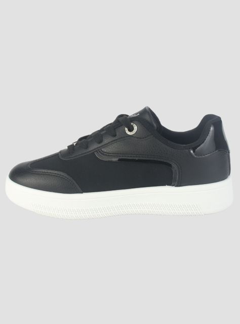 Zapatilla Chalada Mujer Kela-1 Negro Urbano-1