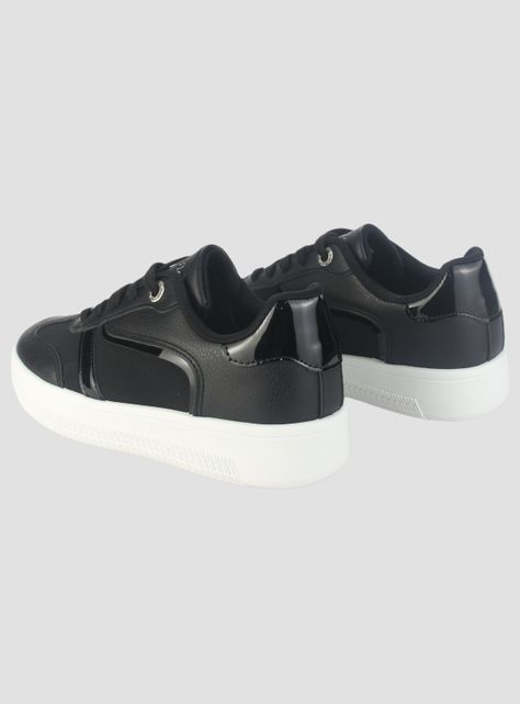 Zapatilla Chalada Mujer Kela-1 Negro Urbano-5