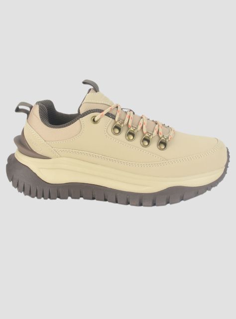 Zapatilla Funway Mujer Volkan-1 Beige Outdoor-0