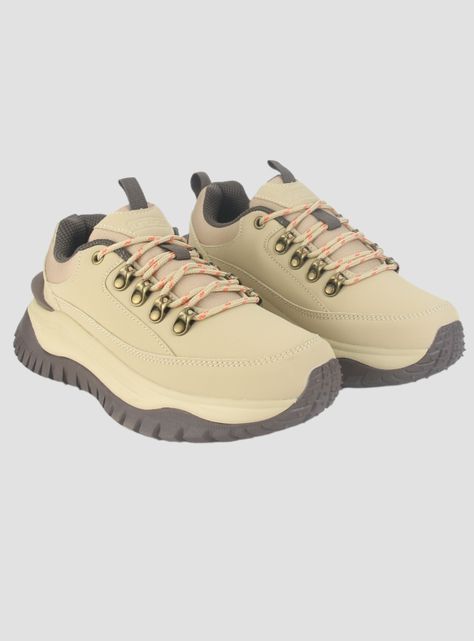 Zapatilla Funway Mujer Volkan-1 Beige Outdoor-4