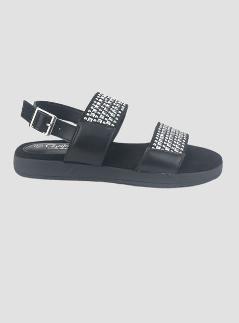 Sandalia Chalada Mujer Bira-1 Negro Casual-0