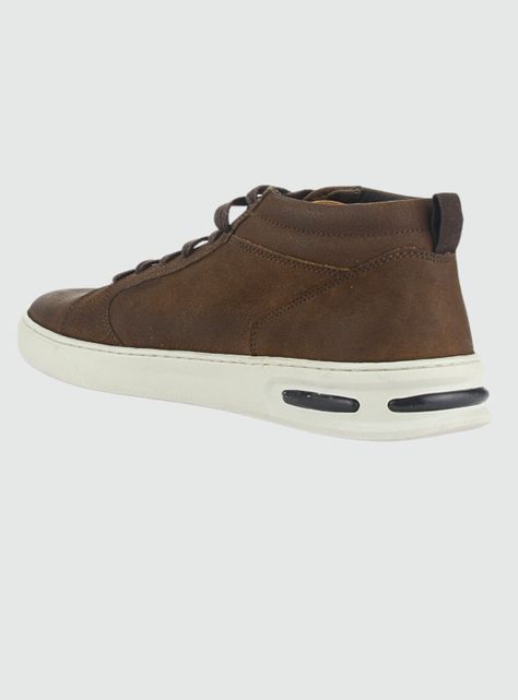 Zapatilla Ferracini Hombre 1828 N Chocolate Casual-3