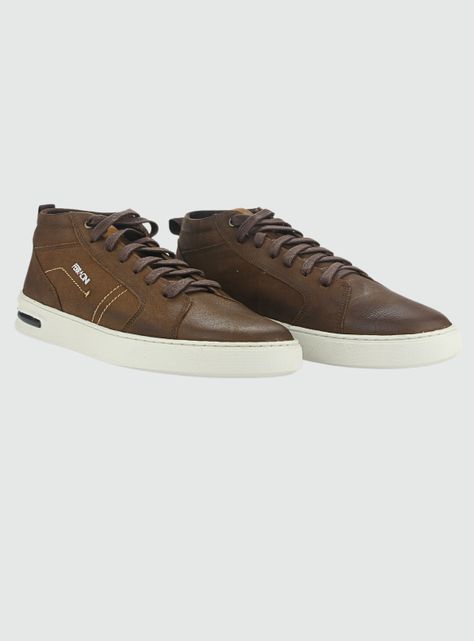 Zapatilla Ferracini Hombre 1828 N Chocolate Casual-4