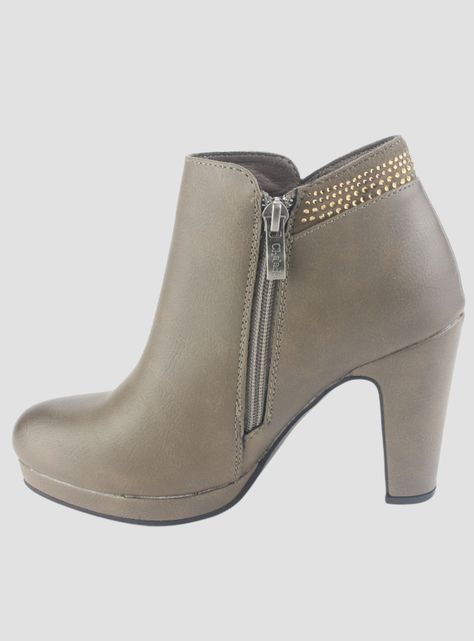 Botin Chalada Mujer Bambina-21 Taupe Casual-1
