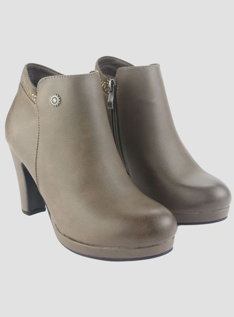 Botin Chalada Mujer Bambina-21 Taupe Casual-4