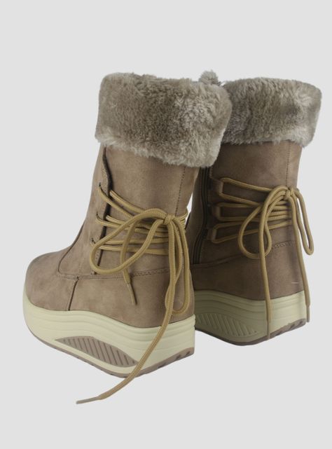 Botin Funway Mujer Tija-34 Beige Casual-5