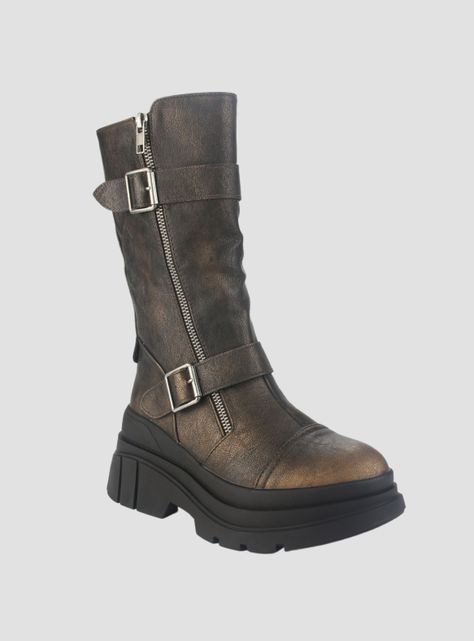 Bota Chalada Mujer Natirus-2 Café Casual-2