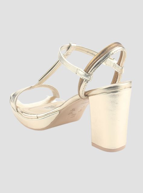 Sandalia Ramarim Mujer 2433253 Dorado Casual-3