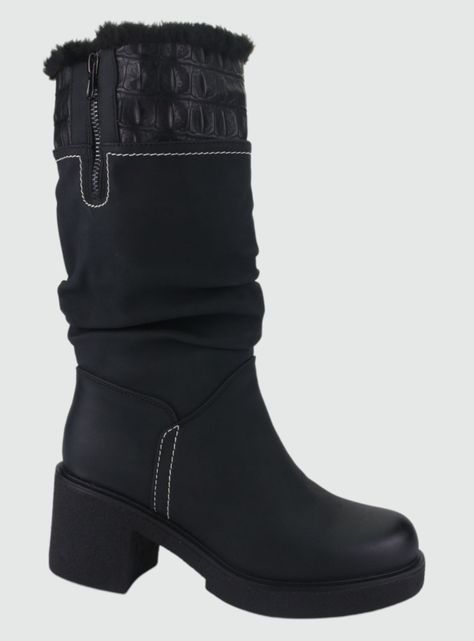 Bota Dorette Mujer Utility-1 Negro Casual-0