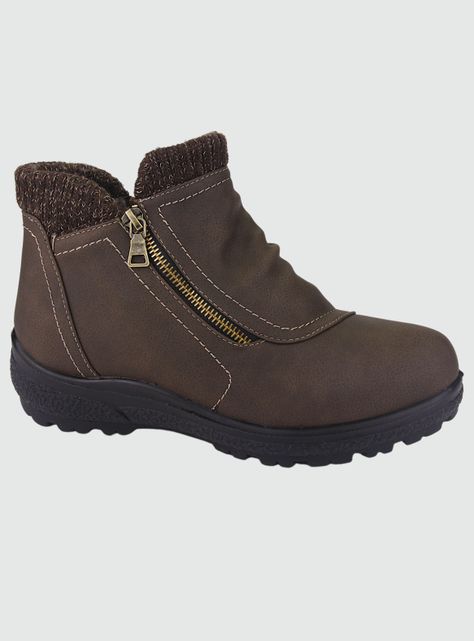Botin Chalada Mujer Winter-1 Café Casual-0