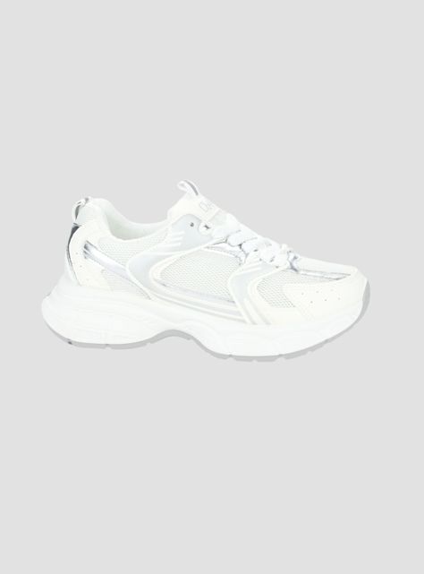 Zapatilla Chalada Mujer New-5 Blanco Plata Urbano-0