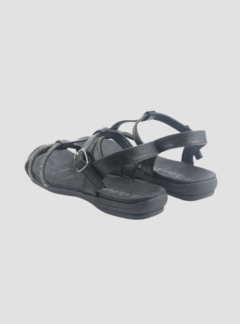 Sandalia Chalada Mujer Anatomic80 Negro Casual-5