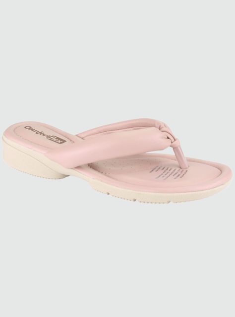 Sandalia Comfortflex Mujer 2181301 Beige Moda-0