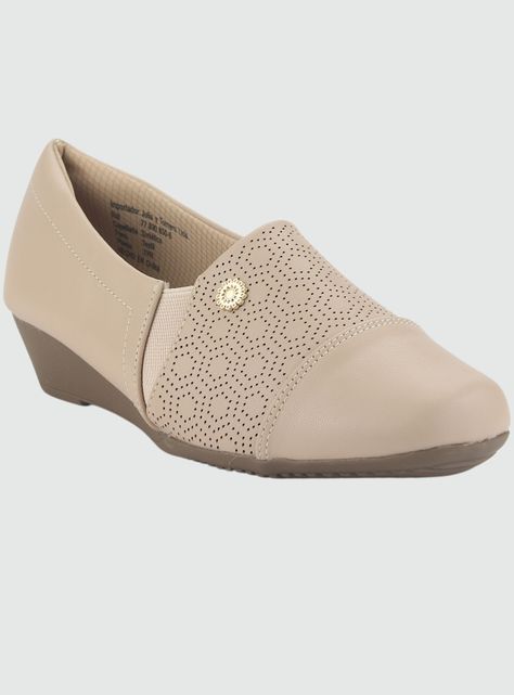 Mocasin Chalada Mujer Coles-4 Nude Casual-2