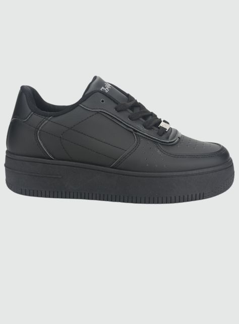 Zapatilla Chalada Mujer Joggo-7 Negro Urbano-0
