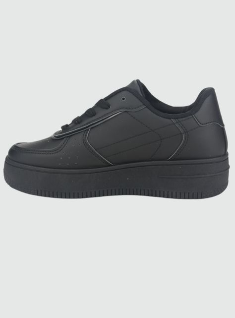 Zapatilla Chalada Mujer Joggo-7 Negro Urbano-1
