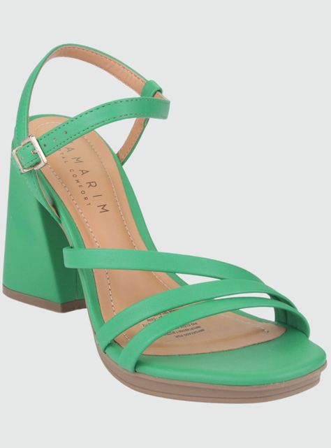 Sandalia Ramarim Mujer 2259203 Verde Moda-2