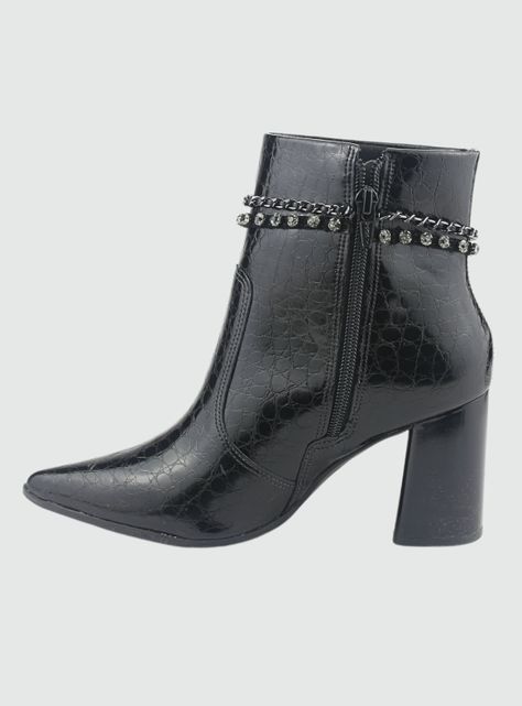 Botin Ramarim Mujer 2458104 Negro Casual-1