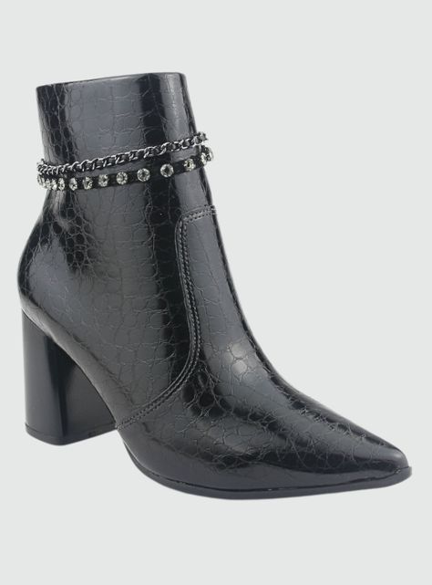 Botin Ramarim Mujer 2458104 Negro Casual-2