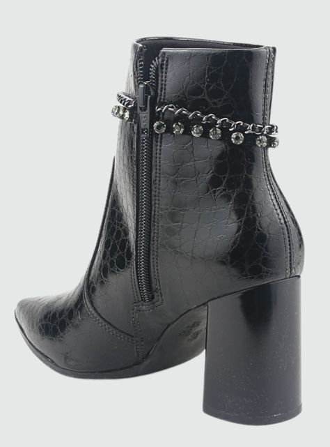 Botin Ramarim Mujer 2458104 Negro Casual-3
