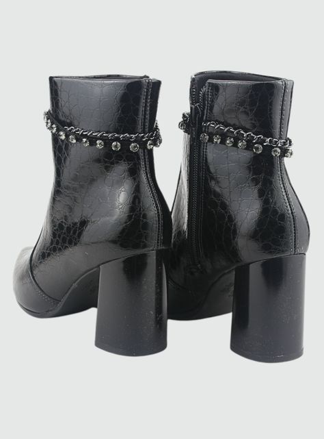 Botin Ramarim Mujer 2458104 Negro Casual-5