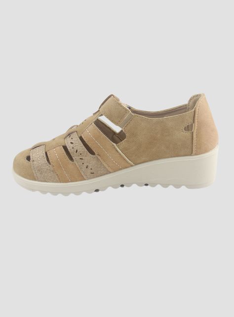 Zapato Chalada Mujer Deza-2 Beige Casual-1
