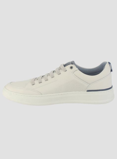 Zapatilla Ferracini Hombre 2072 Gold Blanco Urbano-1