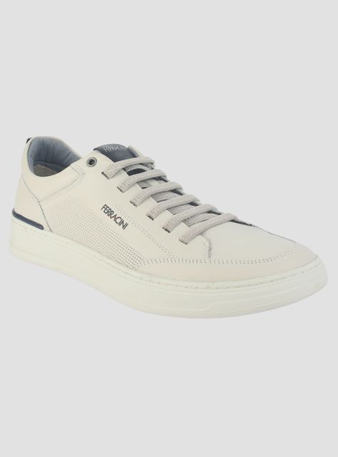 Zapatilla Ferracini Hombre 2072 Gold Blanco Urbano-2
