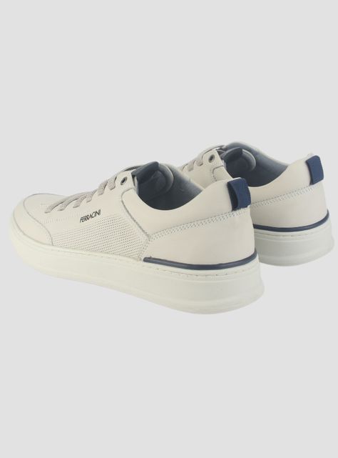 Zapatilla Ferracini Hombre 2072 Gold Blanco Urbano-5