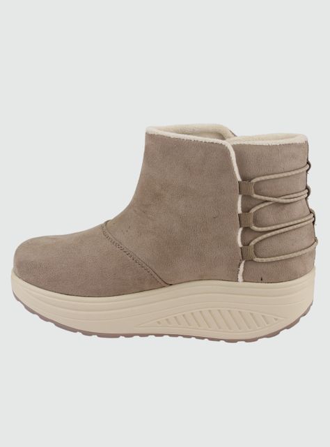 Botin Funway Mujer Tija-5 Beige Casual-1