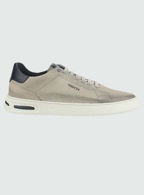 Zapatilla Ferracini Hombre 1826 N Cinza Casual-0