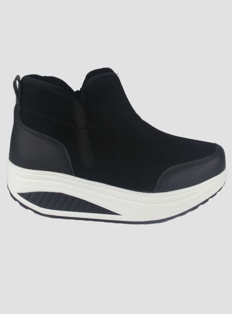 Botin Funway Mujer Tija-4 Negro Casual-0