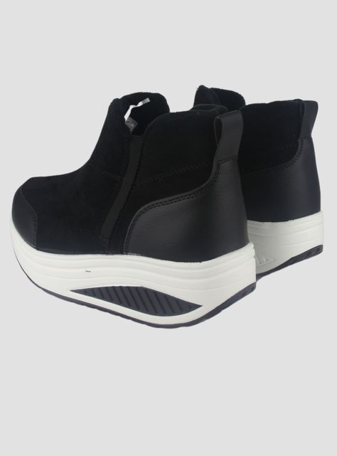 Botin Funway Mujer Tija-4 Negro Casual-5