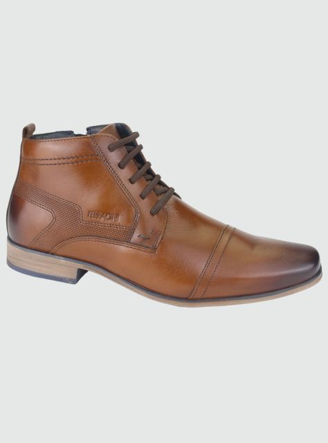 Botin Ferracini Hombre 6071-587 Havana Casual-0