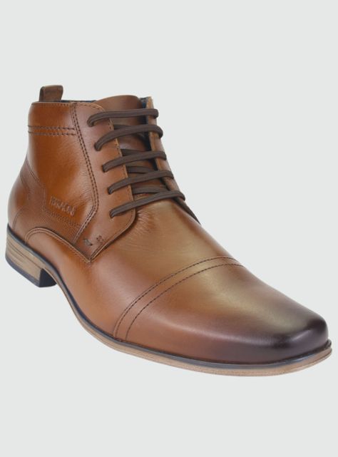 Botin Ferracini Hombre 6071-587 Havana Casual-2