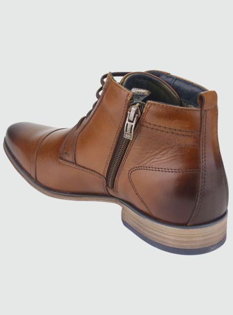 Botin Ferracini Hombre 6071-587 Havana Casual-3