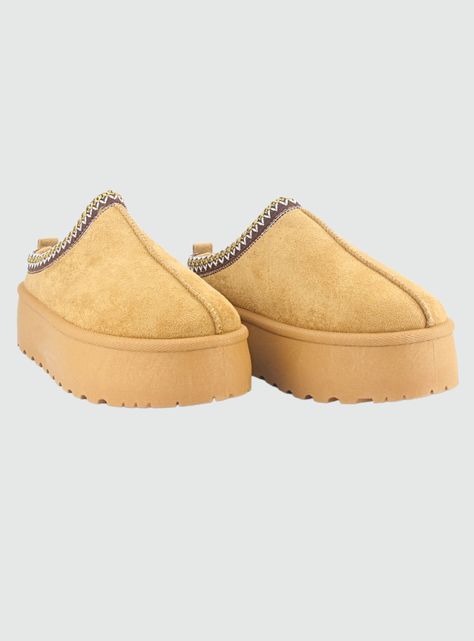 Pantufla Chalada Mujer Pinguih-3 Tostado Comfort-4