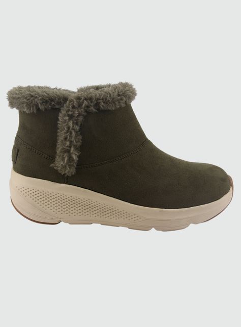 Botin Funway Mujer Crew-3 Verde Casual-0