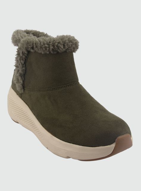 Botin Funway Mujer Crew-3 Verde Casual-2