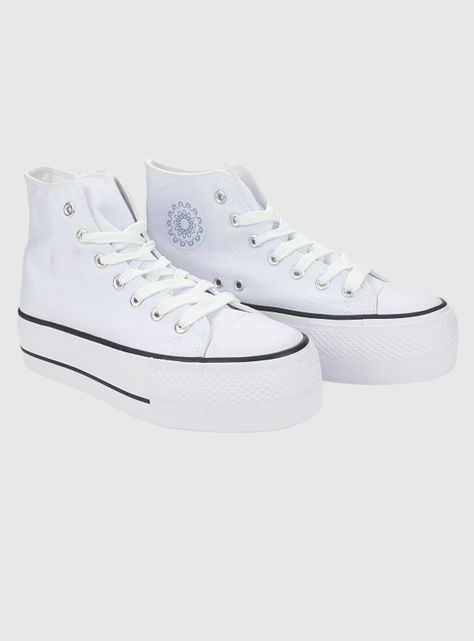 Zapatilla Chalada Mujer Cruni-2 Blanco Casual-4